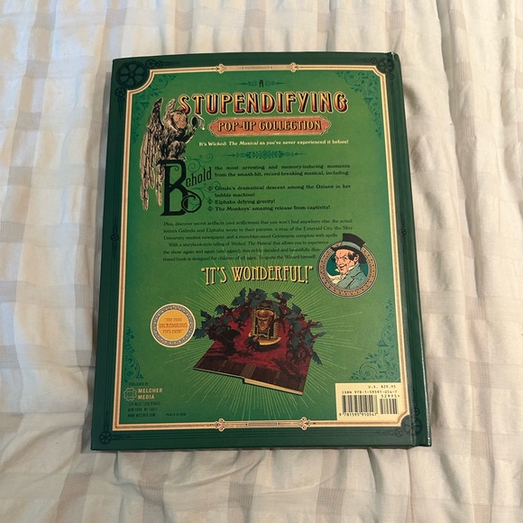 Wicked broadway musical pop up book - Picture 3 of 3